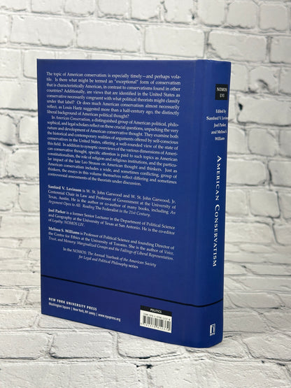 American Conservatism: NOMOS LVI (NOMOS - American Society for Political and Legal Philosophy, 10)