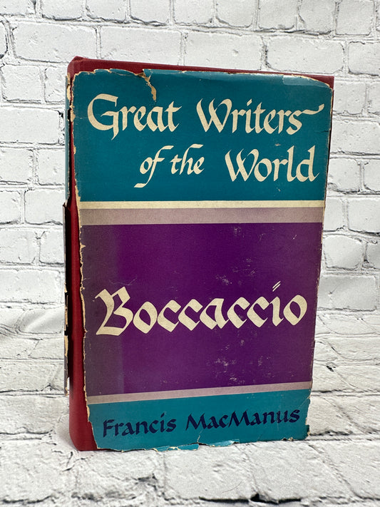 Boccaccio by Francis MacManus [1947 · Great Writers of the World Series]
