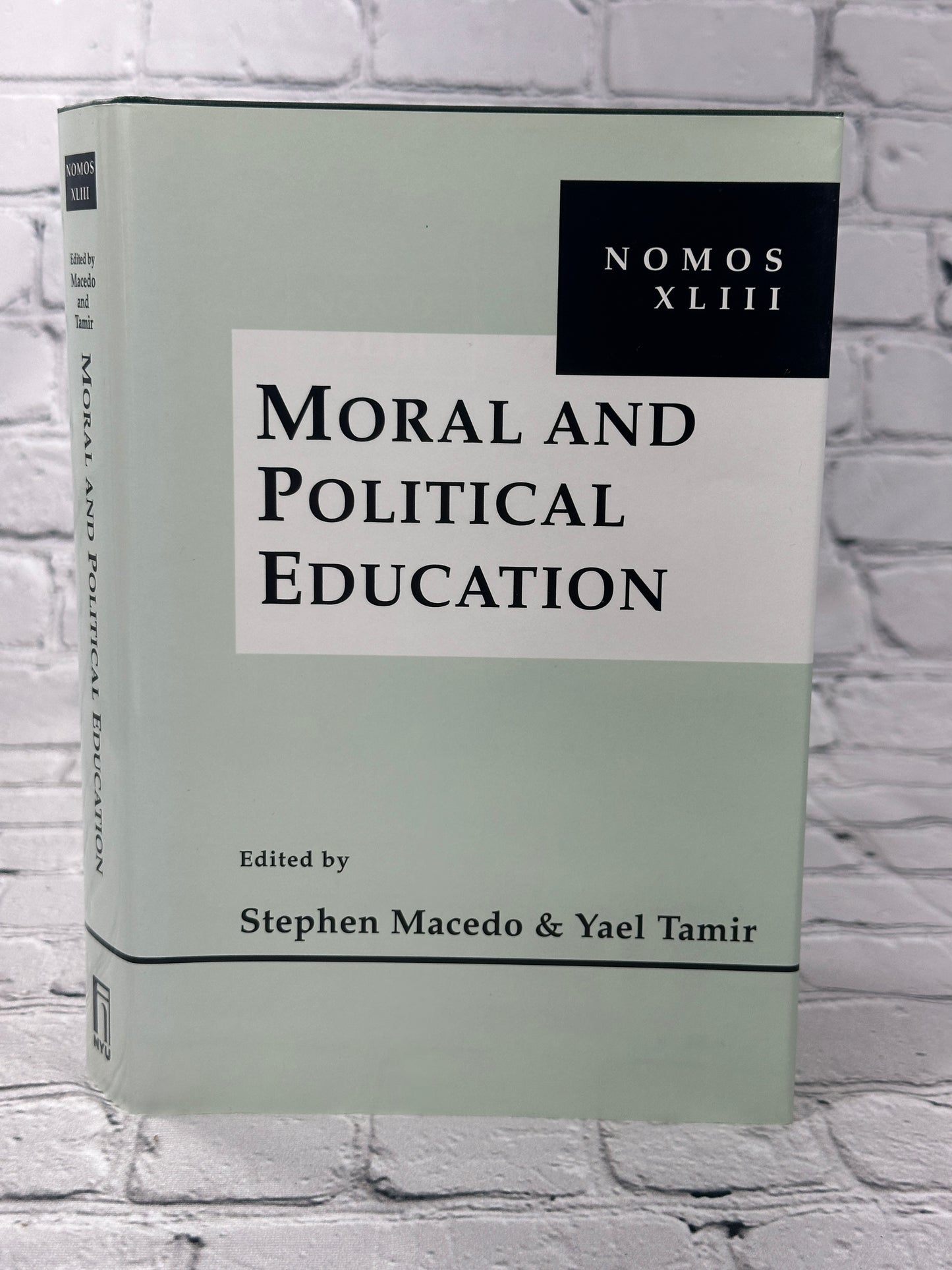 Moral and Political Education NOMOS XLIII