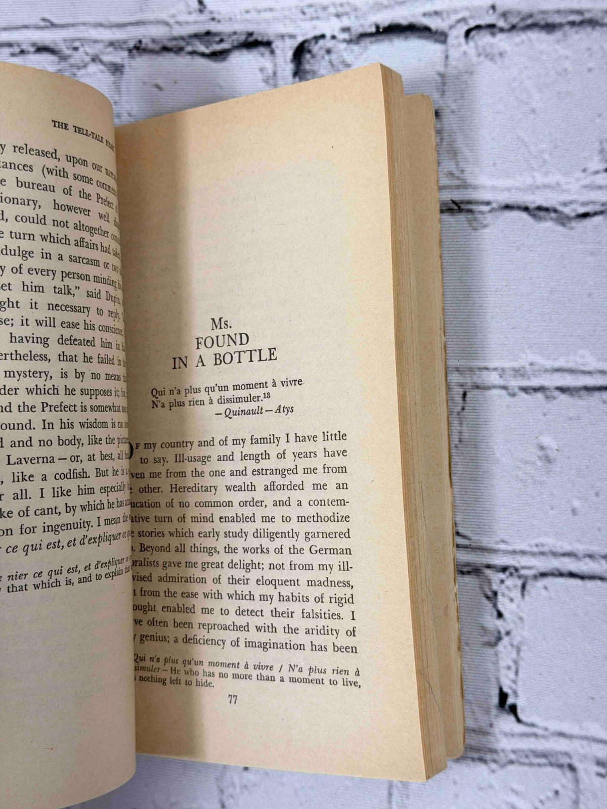 The Tell-Tale Heart and Other Stories
