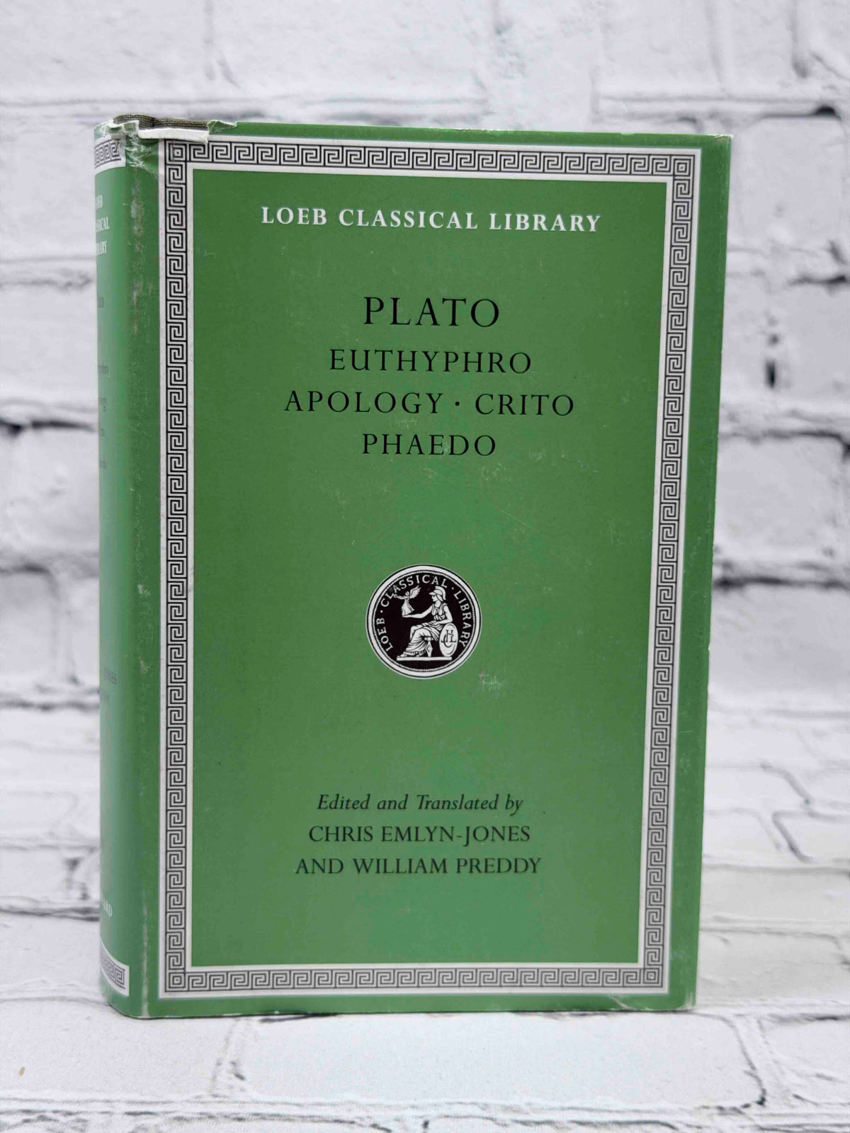 Euthyphro. Apology. Crito. Phaedo (Volume 1)