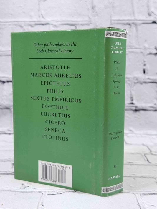 Euthyphro. Apology. Crito. Phaedo (Volume 1)