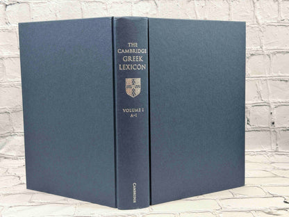 The Cambridge Greek Lexicon (2 Volume Set)