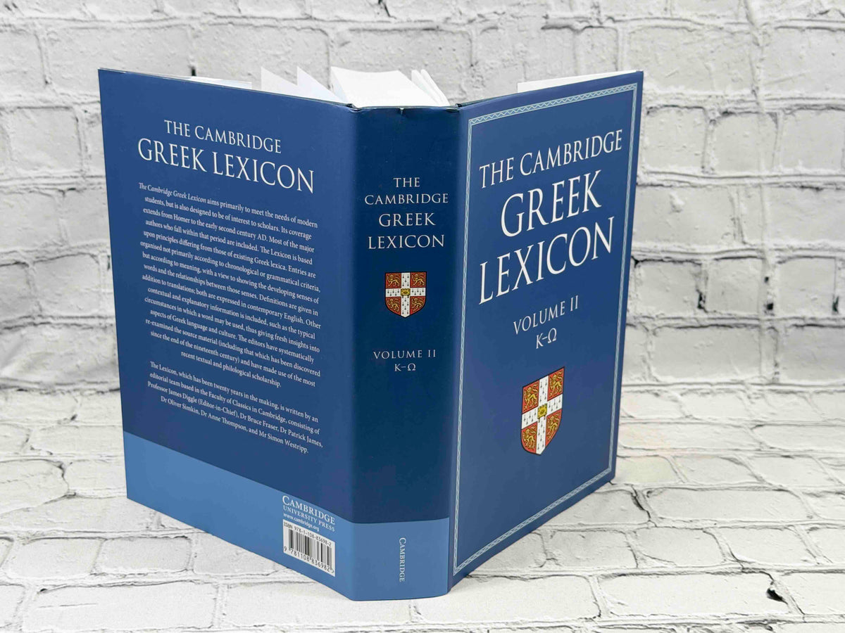 The Cambridge Greek Lexicon (2 Volume Set)