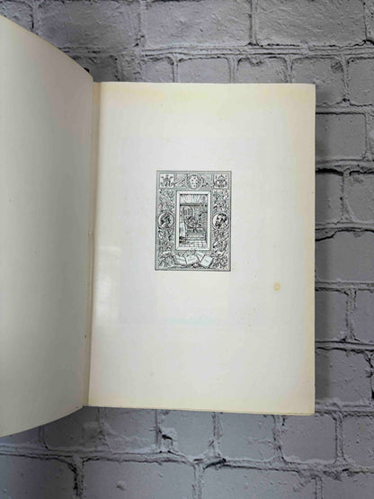 Wonders of Italy by Joseph Fattorusso, 1952 Medici Art Series - frontispiece emblem