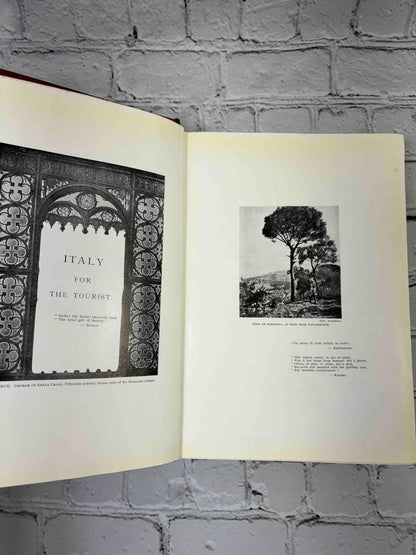 Wonders of Italy by Joseph Fattorusso, 1952 Medici Art Series - half-title with illustrations