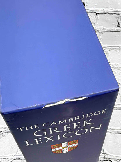 The Cambridge Greek Lexicon (2 Volume Set)