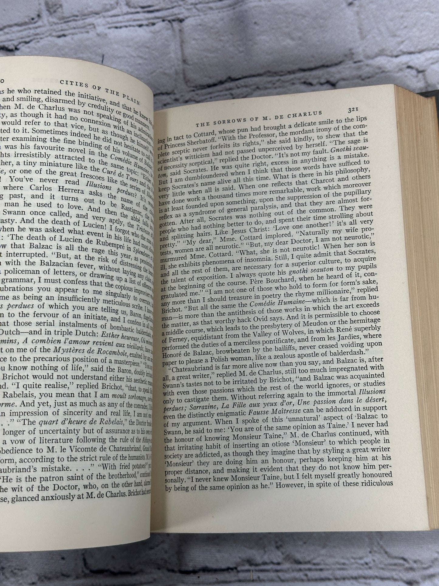 Remembrance of Things Past by Marcel Proust [2 Volume Set · Random House · 1932]