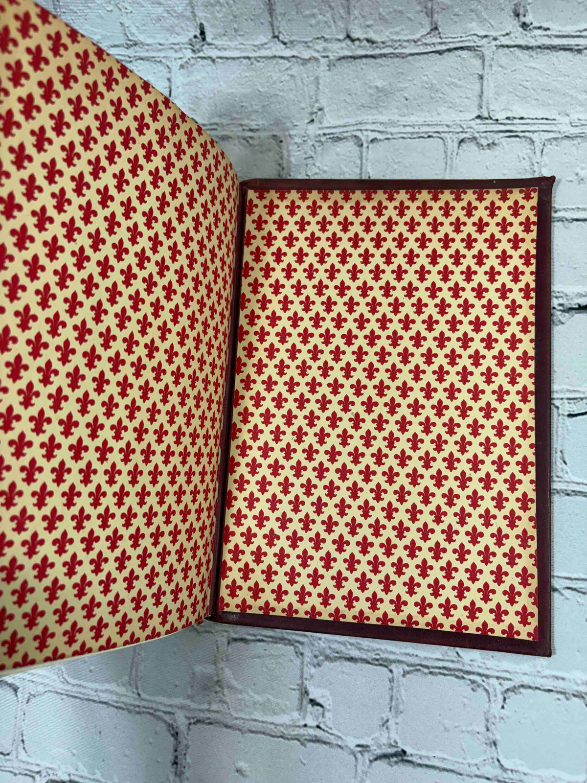 Wonders of Italy by Joseph Fattorusso, 1952 Medici Art Series - rear endpapers