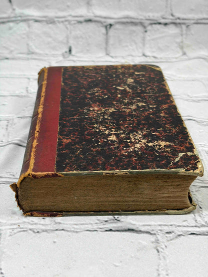 Lettres de Mme de Sevigne, 1851 Firmin Didot - top view of front cover