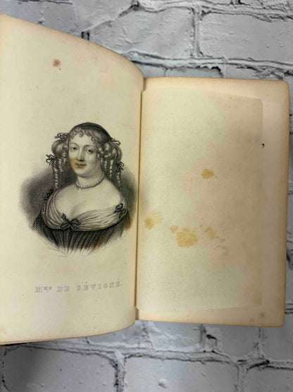 Lettres de Mme de Sevigne, 1851 Firmin Didot - frontispiece portrait