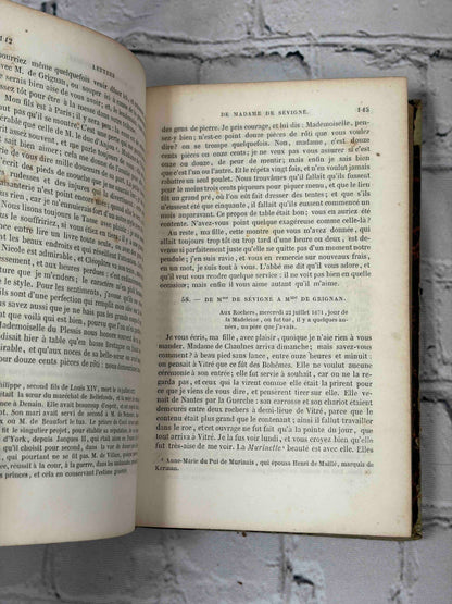 Lettres de Mme de Sevigne, 1851 Firmin Didot - interior pages