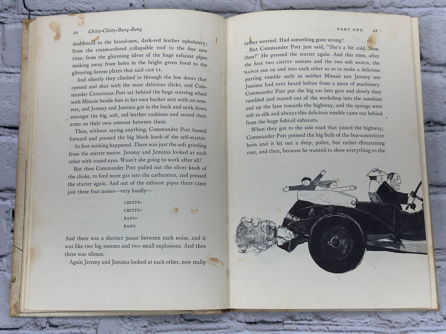 Chitty Chitty Bang Bang: The Magical Car by Ian Fleming [Weekly Reader BC · 1964]