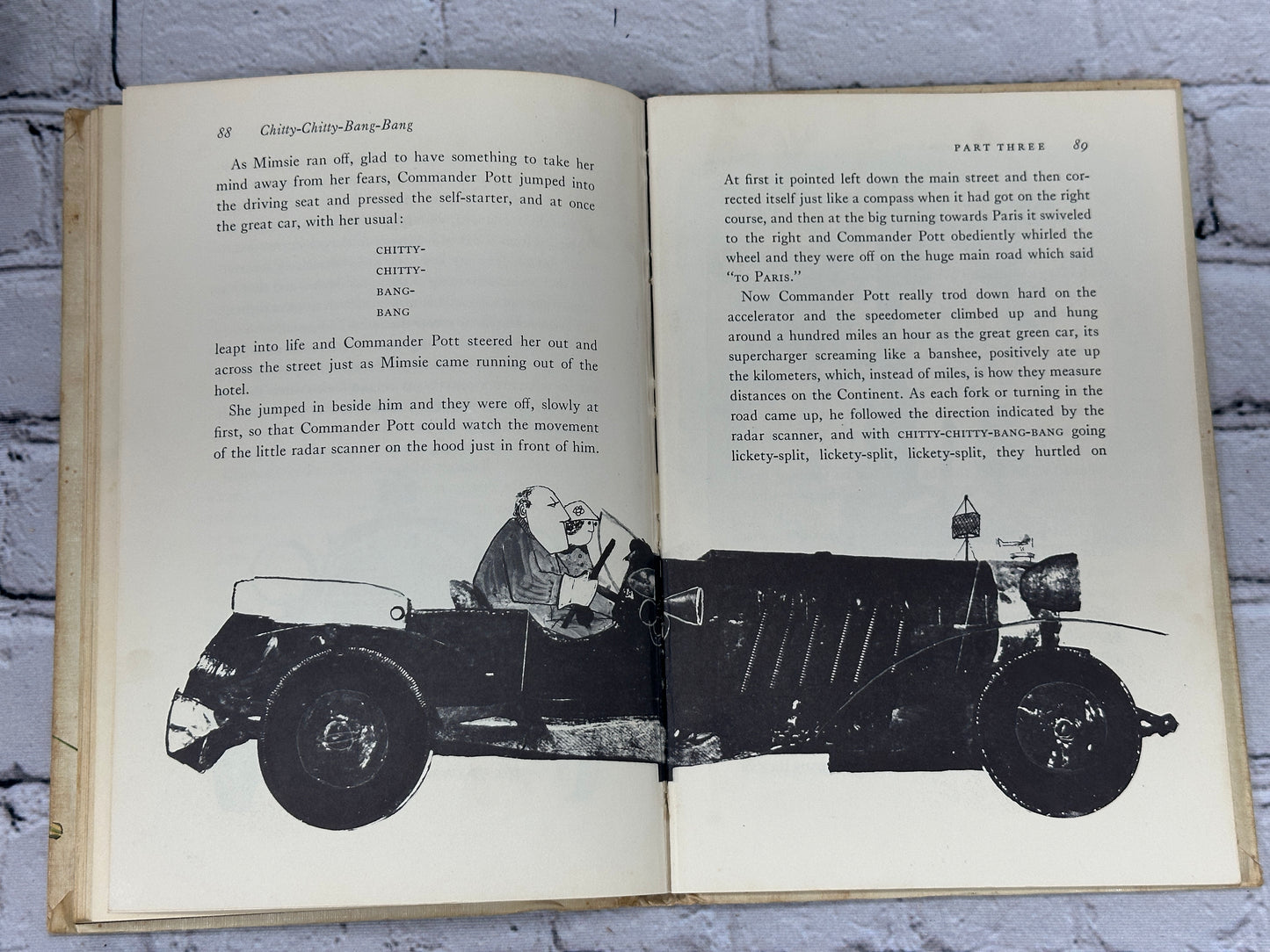 Chitty Chitty Bang Bang: The Magical Car by Ian Fleming [Weekly Reader BC · 1964]