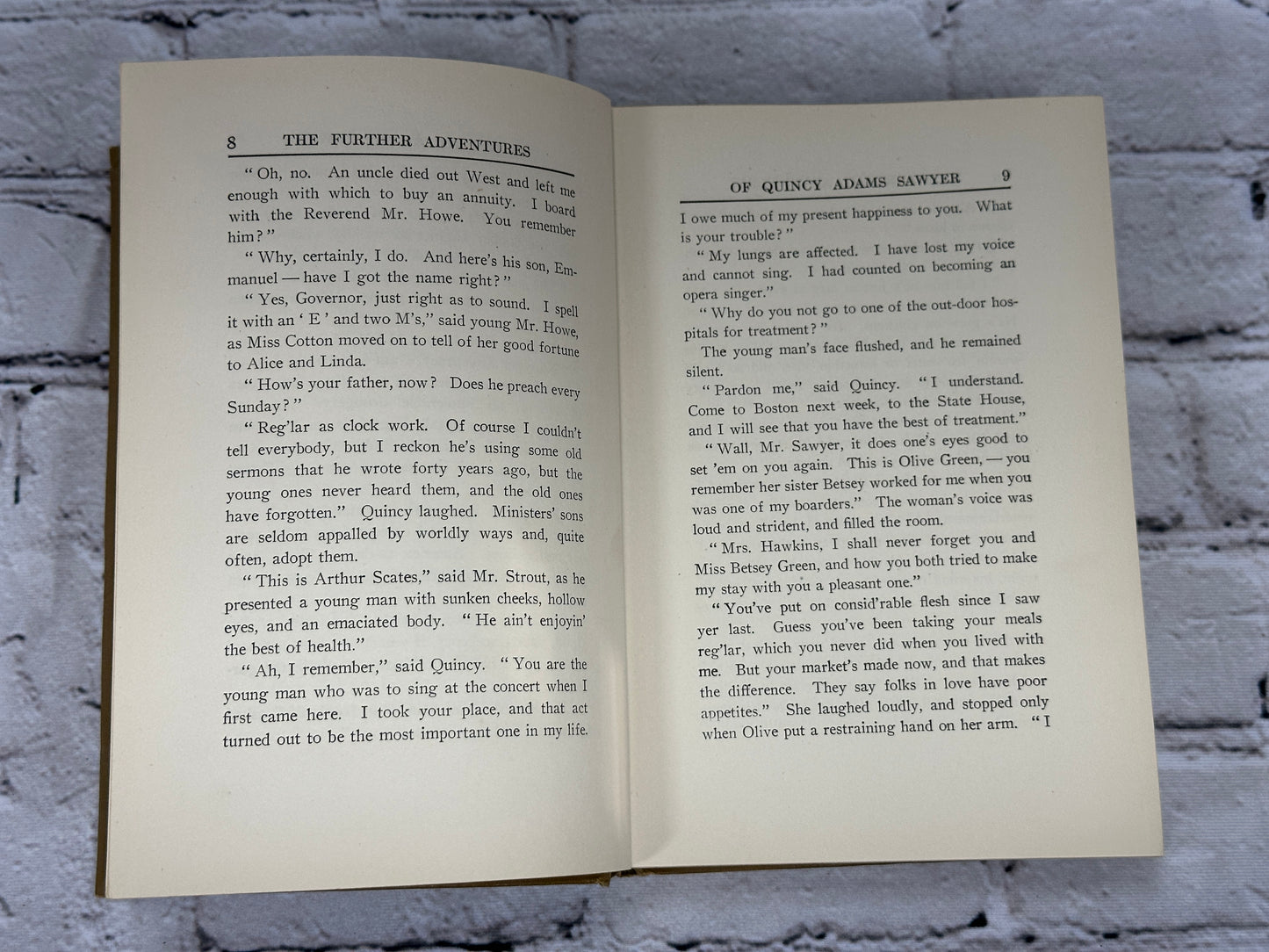 The Further Adventures of Quincy Adams Sawyer & Mason’s Corner Folks [1909]