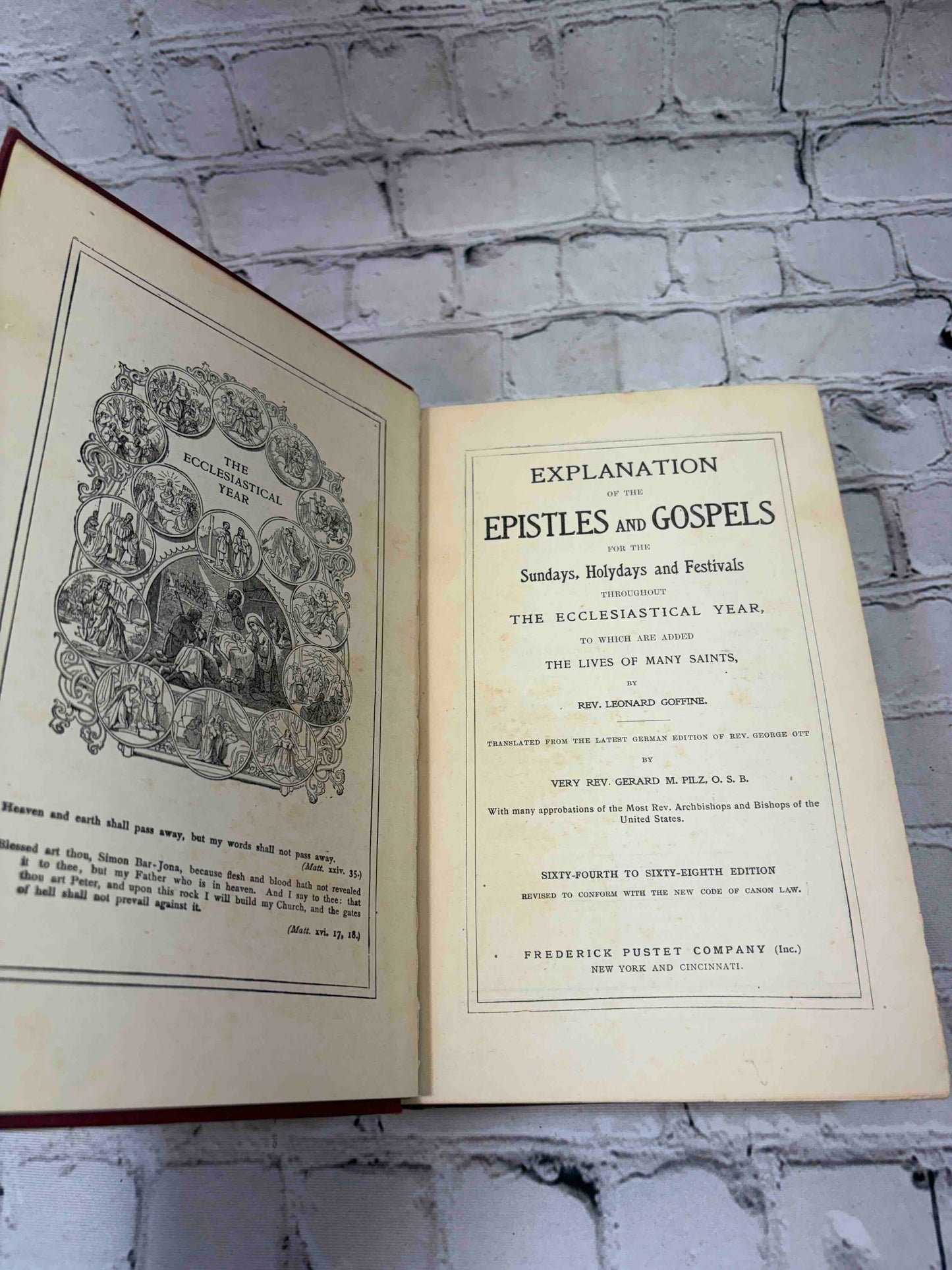 Explanation of the Epistles and the Gospels
