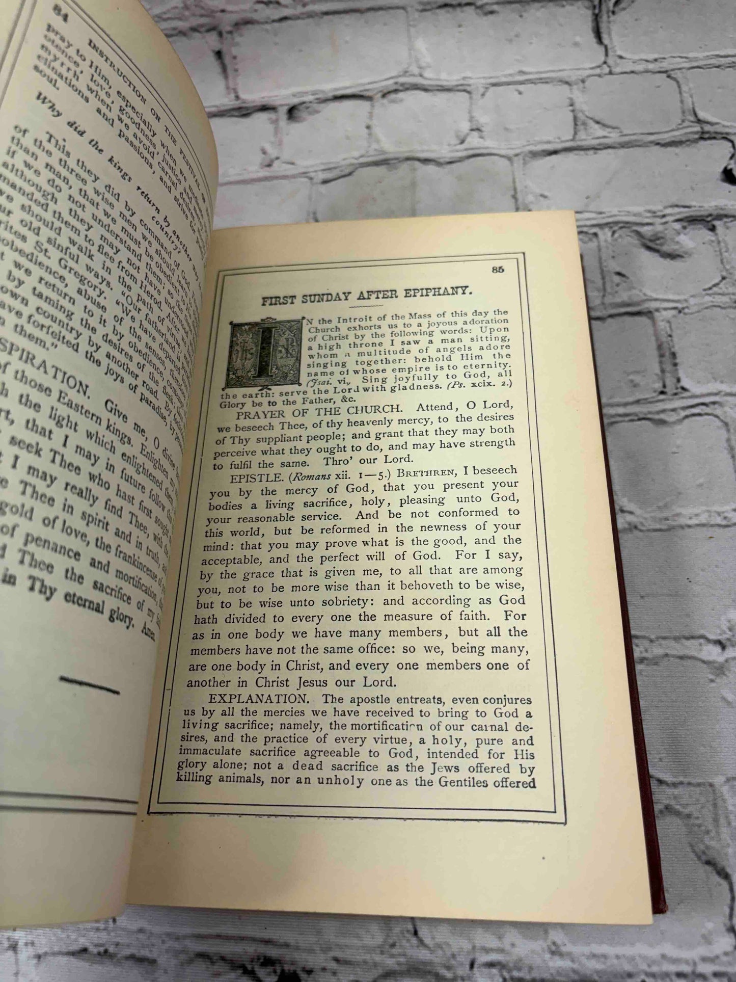 Explanation of the Epistles and the Gospels