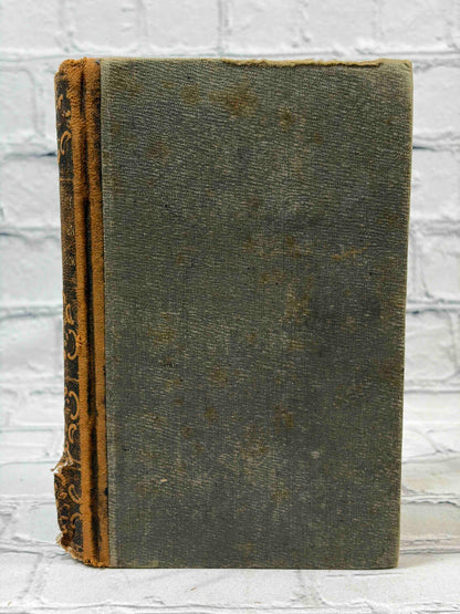 Tower's Fifth Reader by David B. Tower, 1854 - front cover and spine