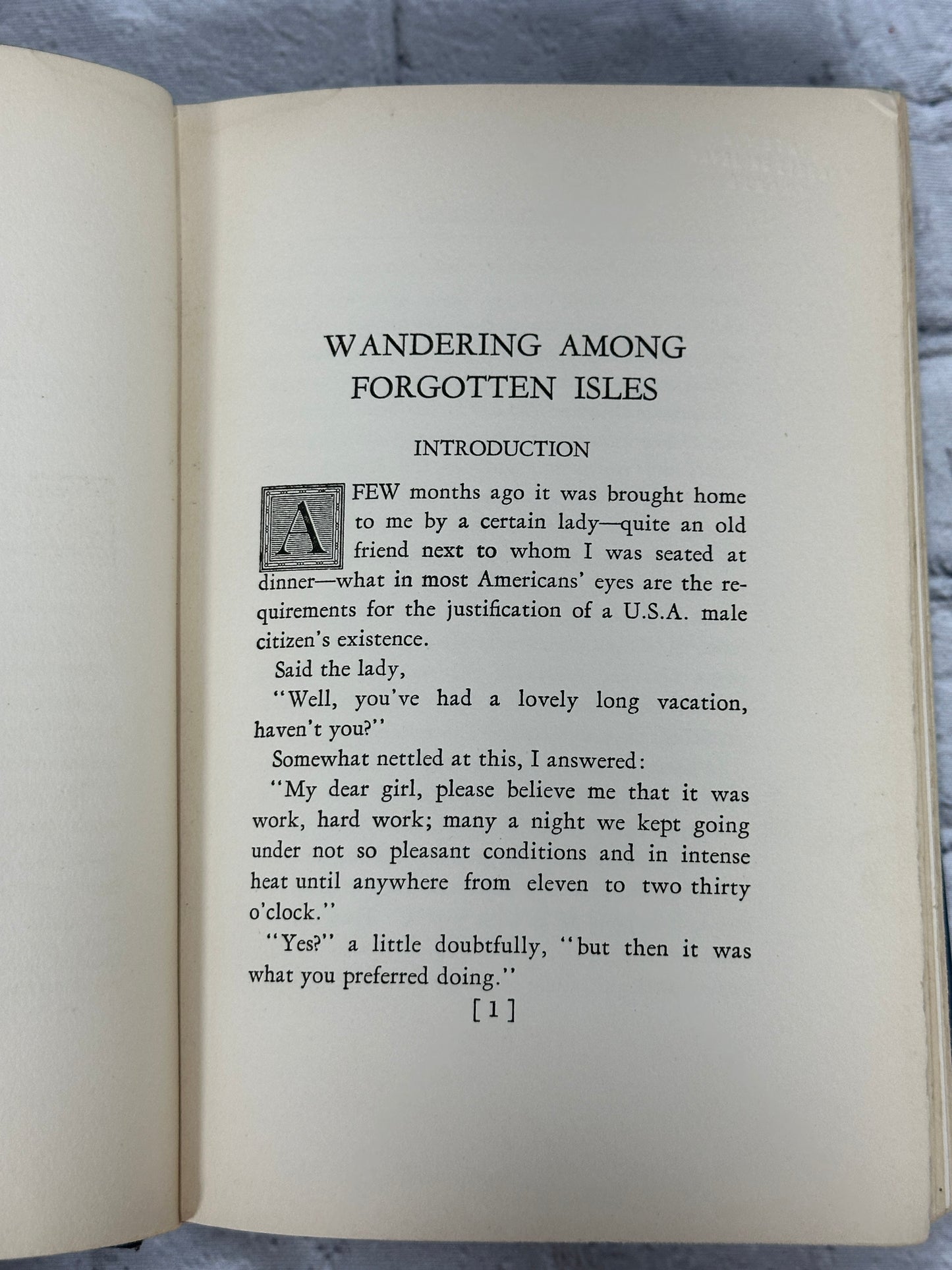 Wandering Among Forgotten Isles by Jesse Metcalf [1927]