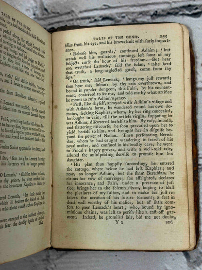The Tales of the Genii Vol. II, Cooke's Edition - interior pages