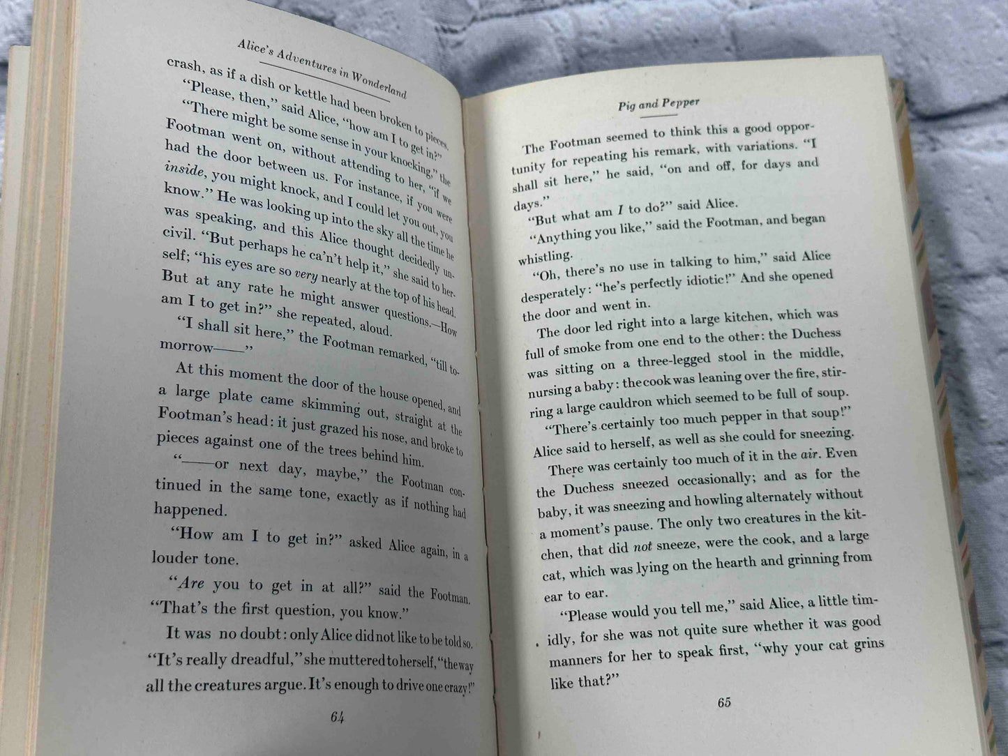 Alice in Wonderland / Through the Looking Glass