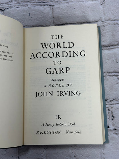 The World According To Garp By John Irving [Reprint by Book Thrift · 1978]