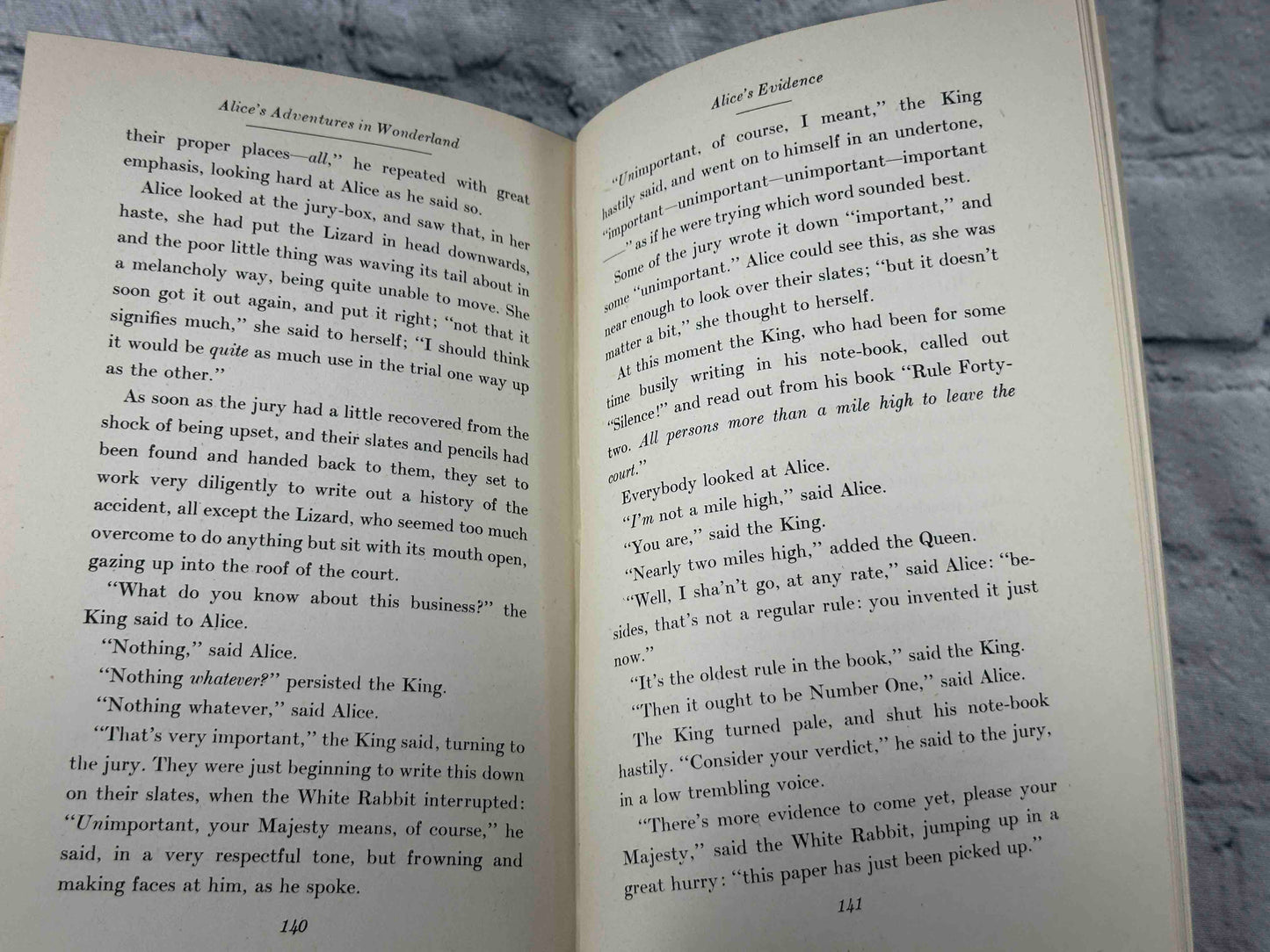 Alice in Wonderland / Through the Looking Glass