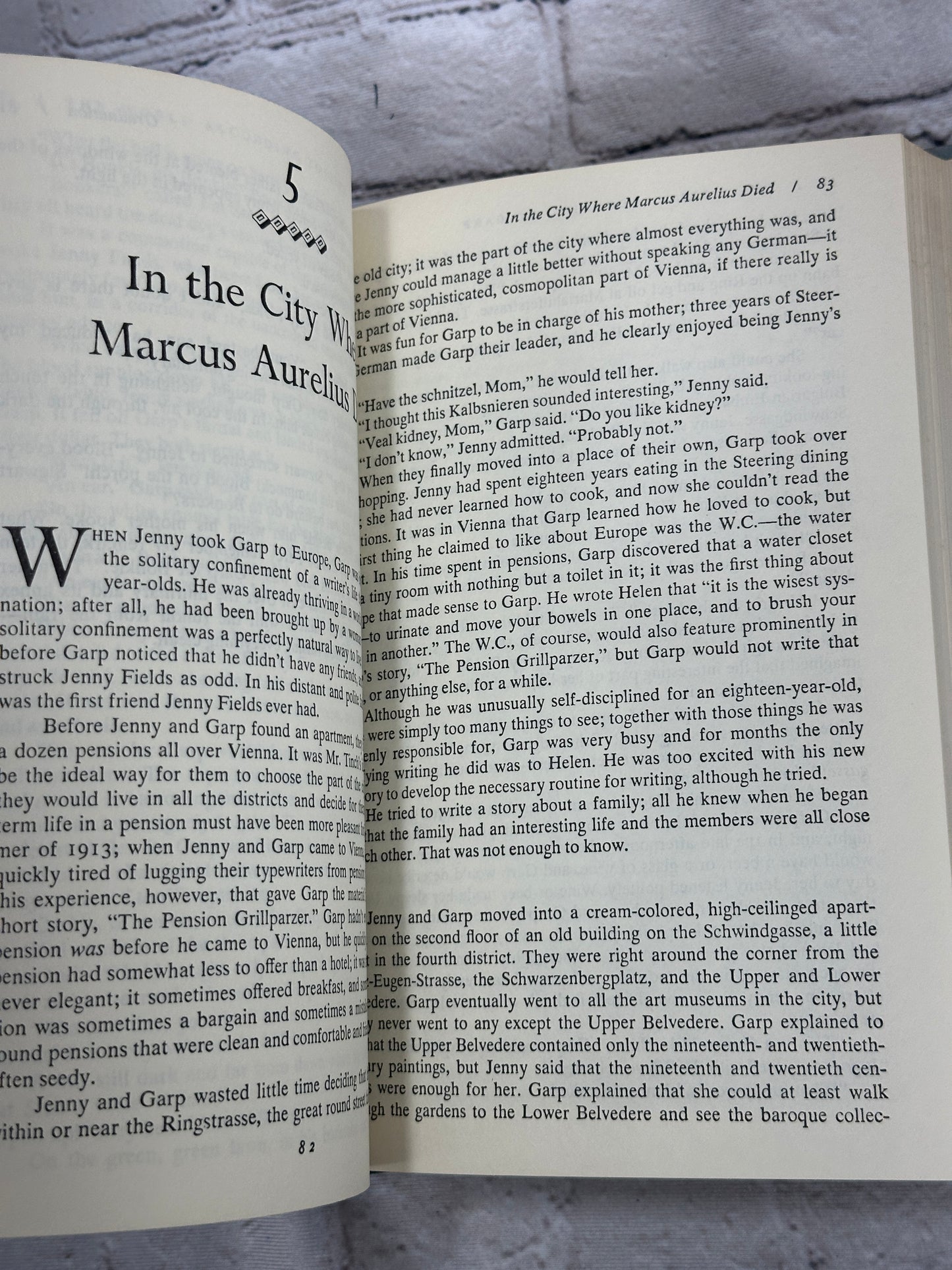 The World According To Garp By John Irving [Reprint by Book Thrift · 1978]