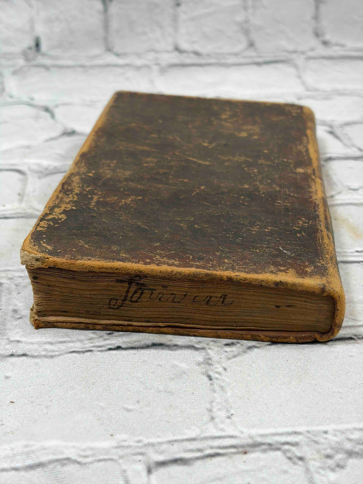 The English Reader by Lindley Murray, 1822 Exeter - fore-edge with ink name