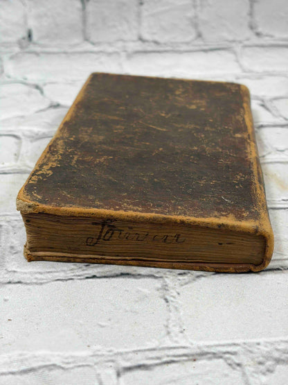 The English Reader by Lindley Murray, 1822 Exeter - fore-edge with ink name