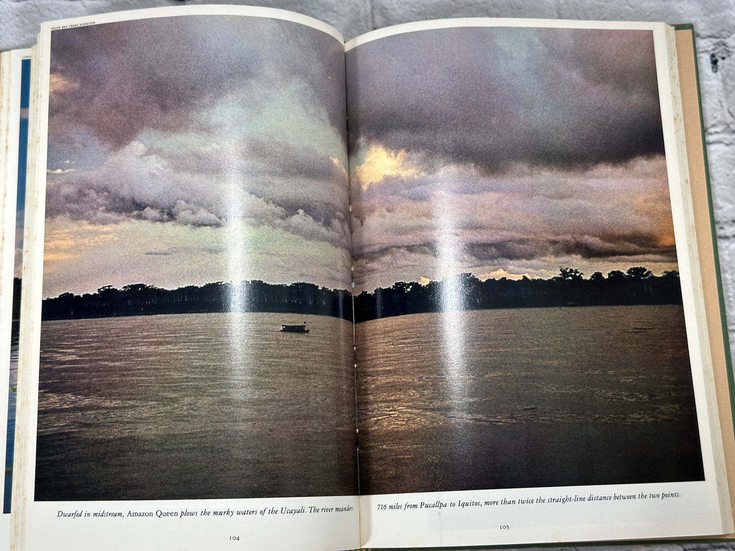 Exploring the Amazon by Helen & Frank Schreider [1970 · National Geographic]