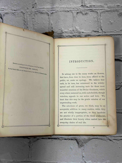 The Rural Wreath by Laura Greenwood, 1858 - introduction