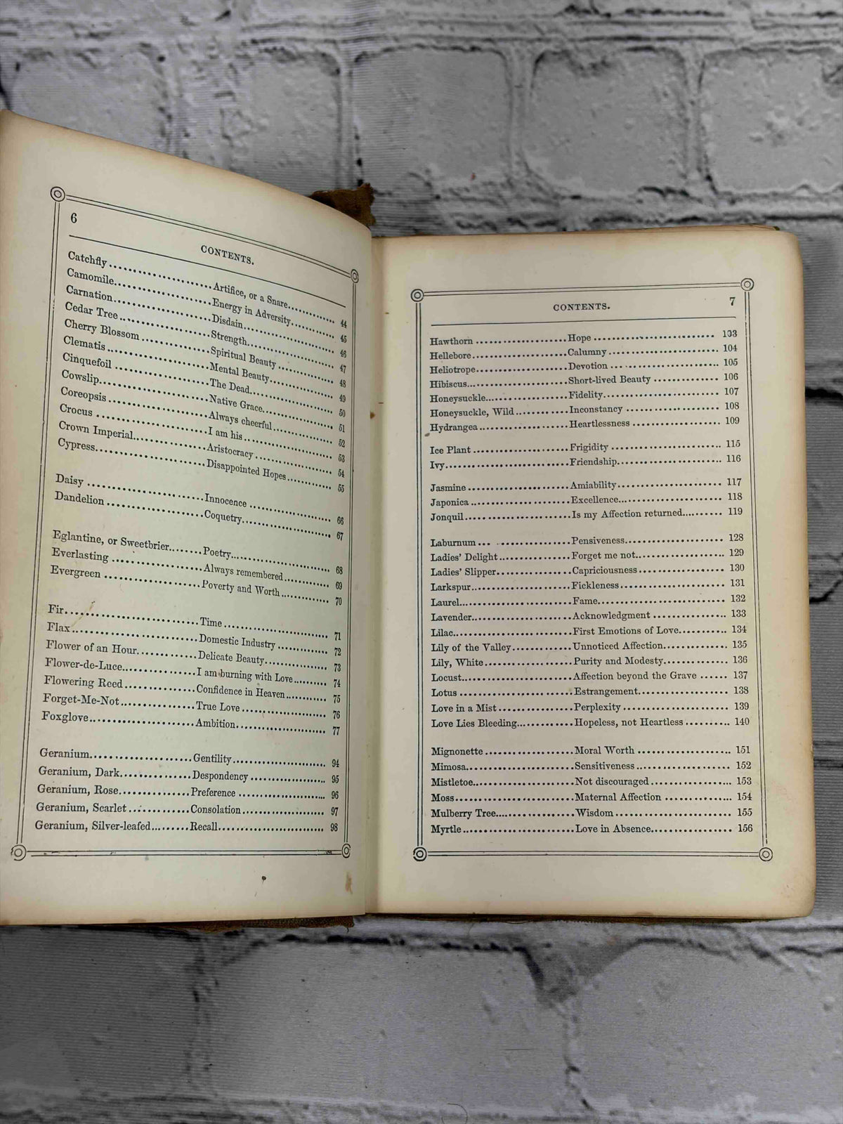 The Rural Wreath by Laura Greenwood, 1858 - interior pages