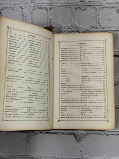 The Rural Wreath by Laura Greenwood, 1858 - interior pages