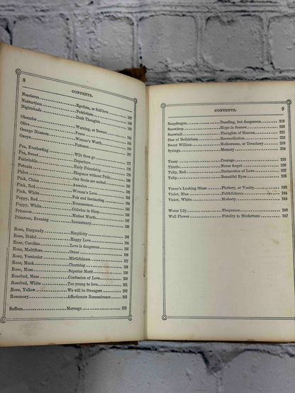 The Rural Wreath by Laura Greenwood, 1858 - interior pages
