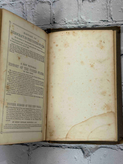 The Rural Wreath by Laura Greenwood, 1858 - publisher's advertisements