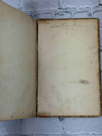 The Prairie-Bird by Charles Augustus Murray, Harper - rear endpapers