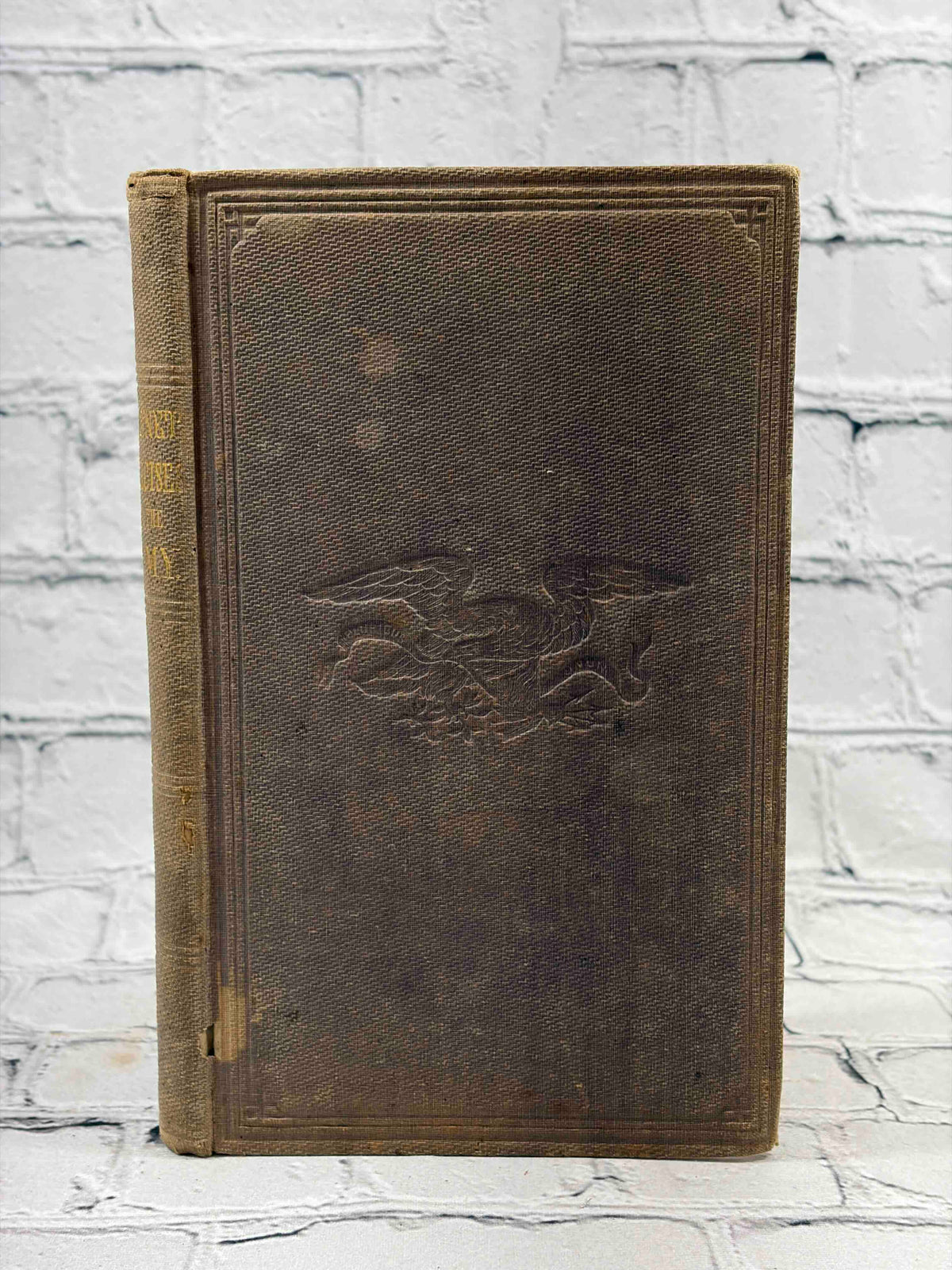 Manual of Bayonet Exercise by George B. McClellan, 1856 Lippincott - front cover