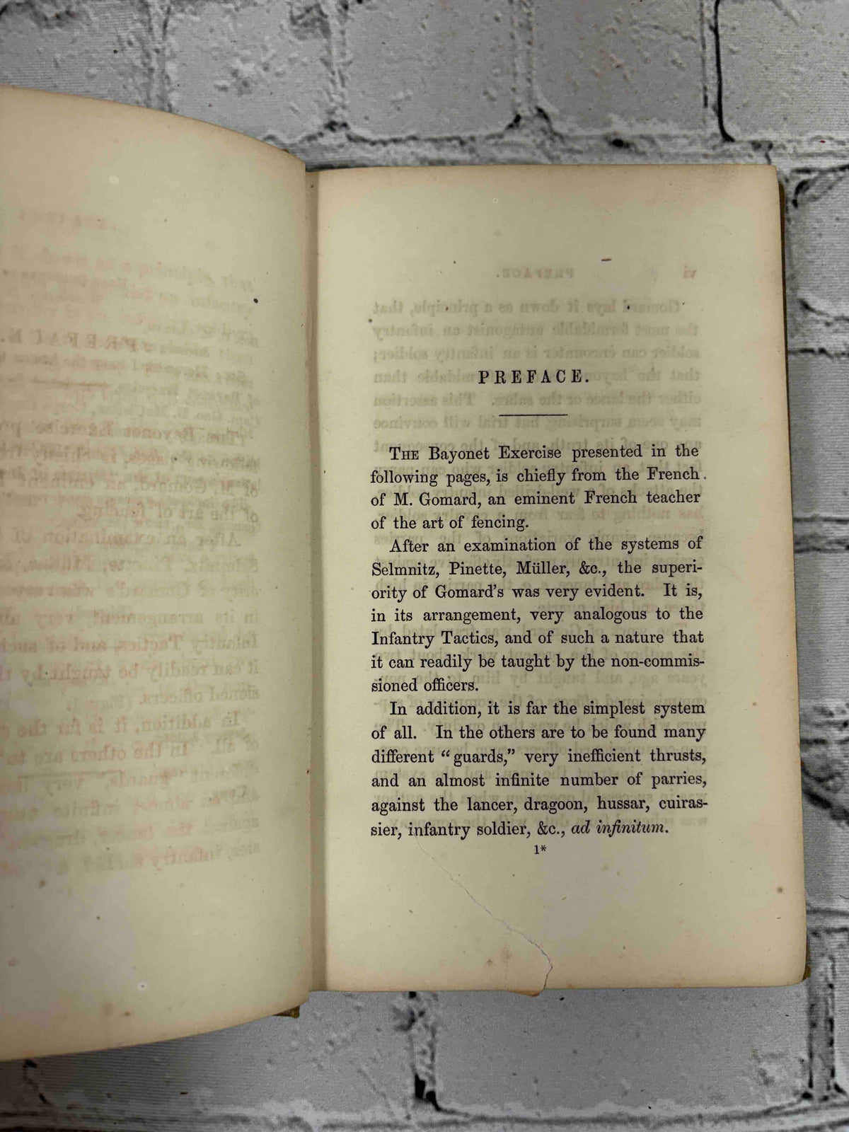 Manual of Bayonet Exercise by George B. McClellan, 1856 Lippincott - preface
