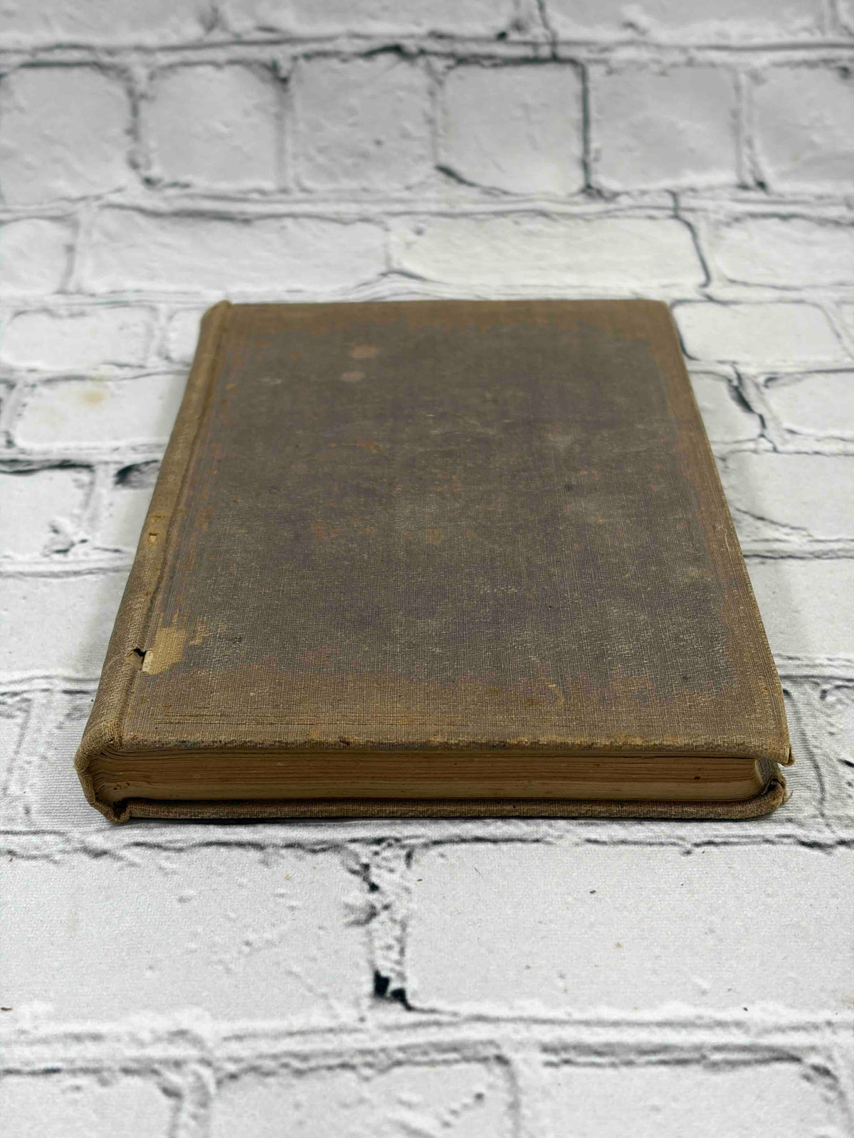 Manual of Bayonet Exercise by George B. McClellan, 1856 Lippincott - top view of front cover