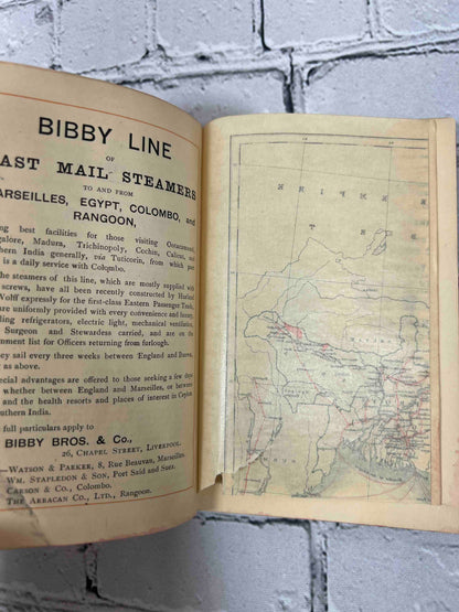 India Burma & Ceylon: Information for Travellers & Residents