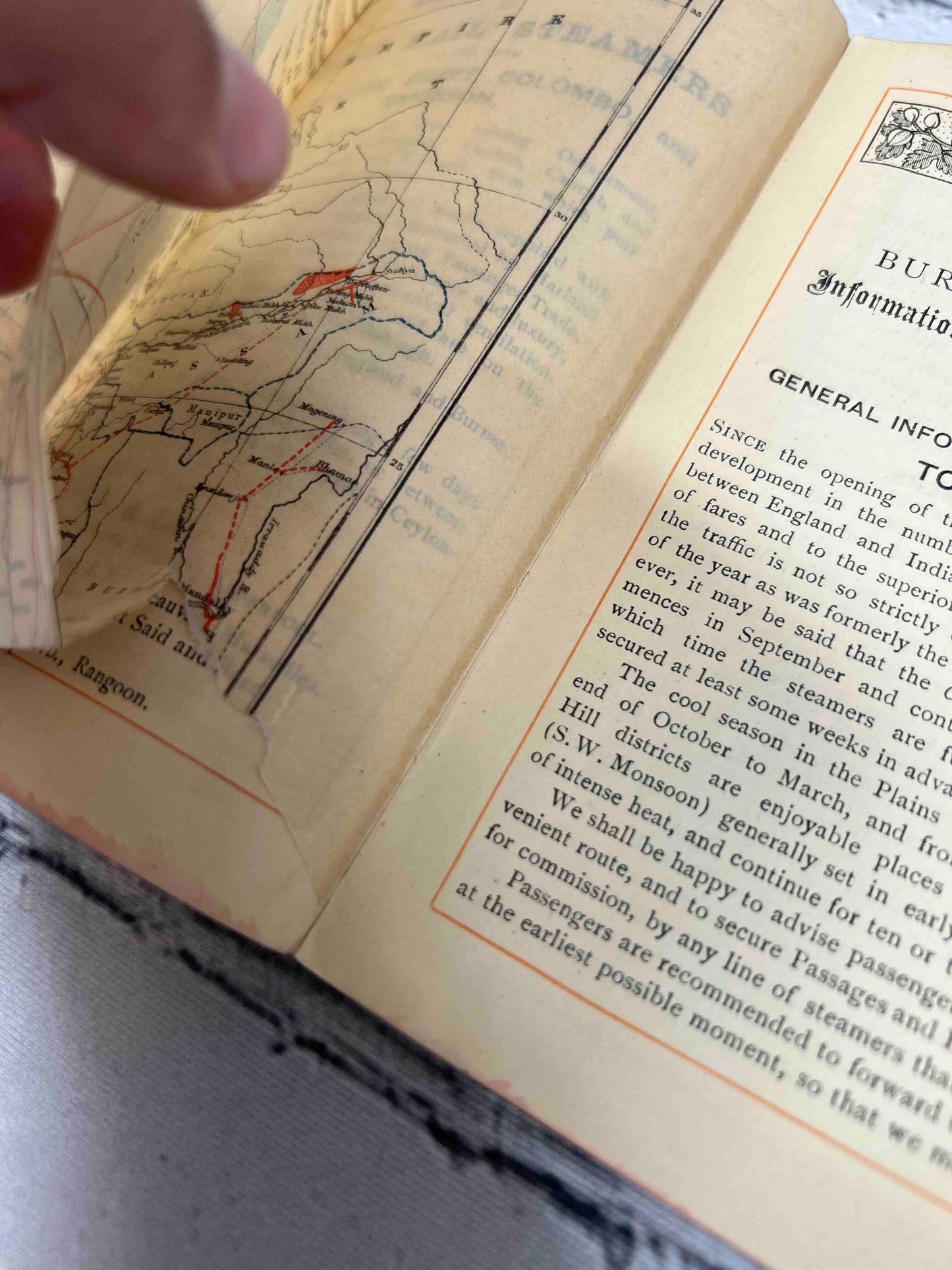 India Burma & Ceylon: Information for Travellers & Residents