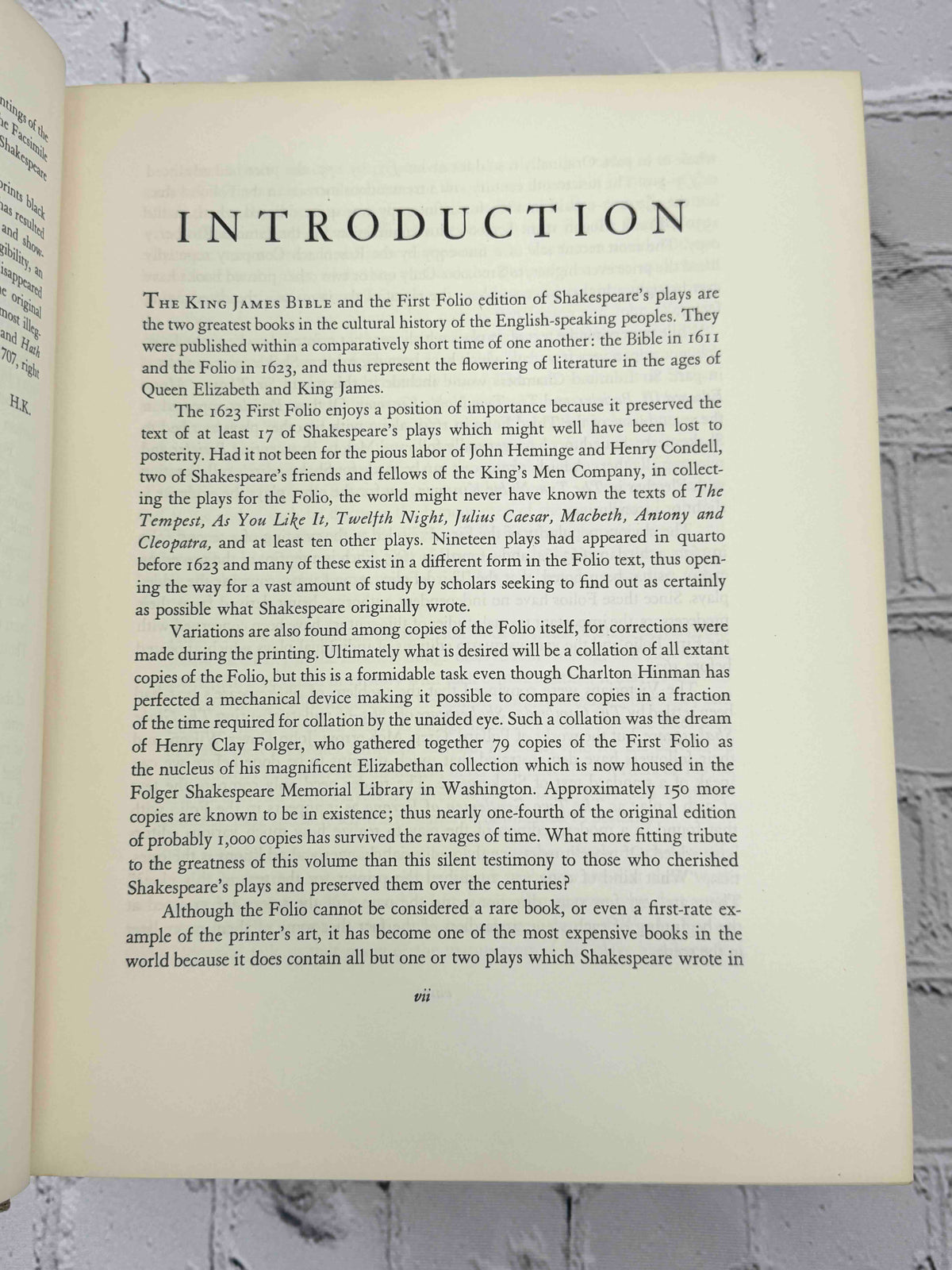 Shakespeare's Comedies, Histories & Tragedies