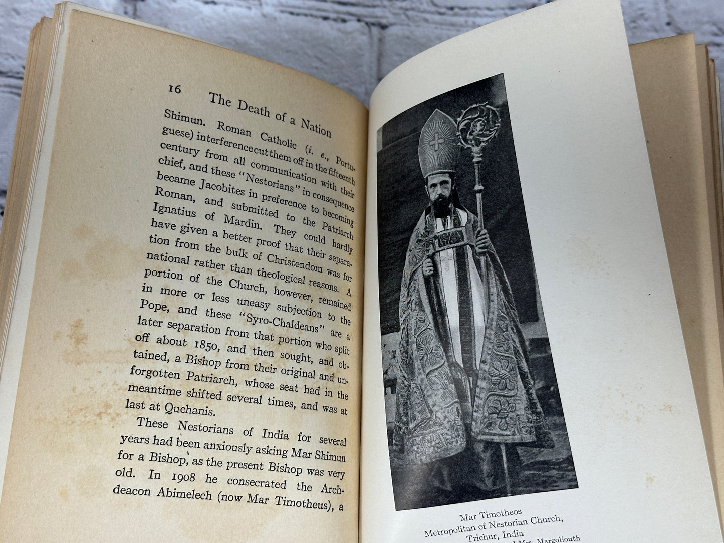 The Death of a Nation by Abraham Yohannan [First Edition · 1916]