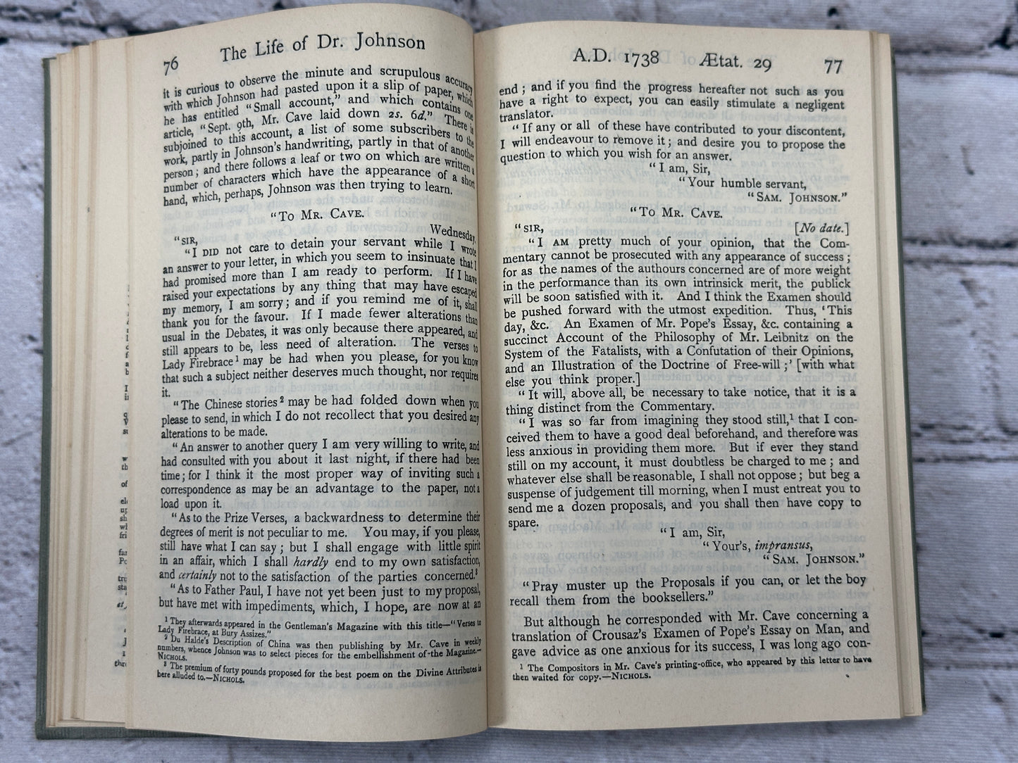 The Life of Samuel Johnson by James Boswell [Everyman's Library · 1916]