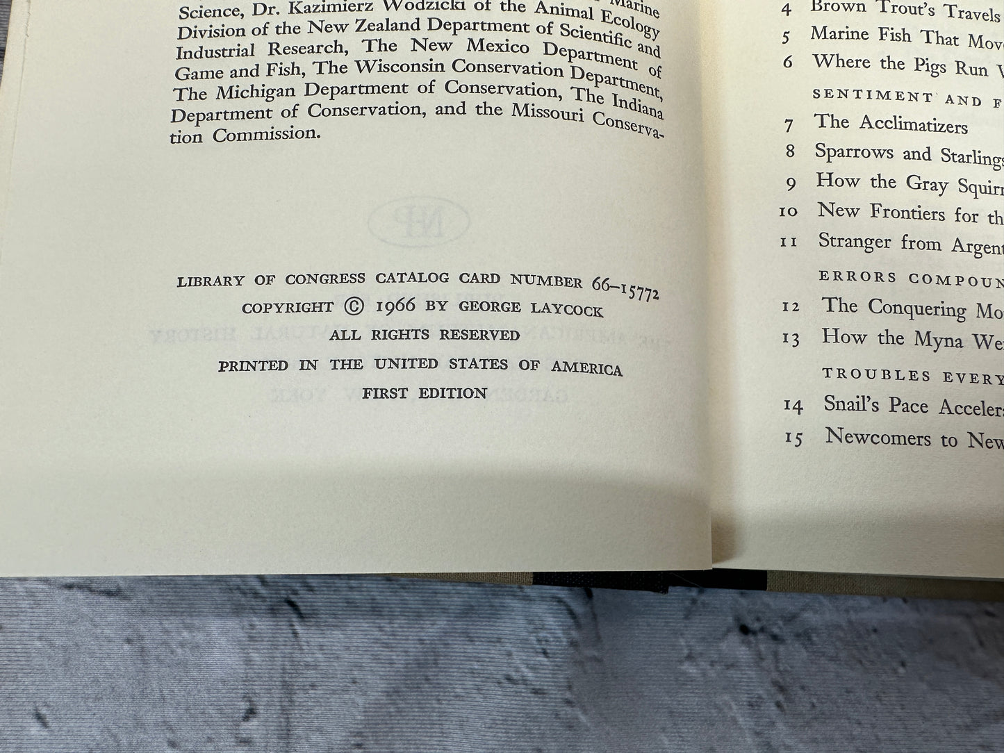 The Alien Animals by George Laycock [1966 · First Edition]