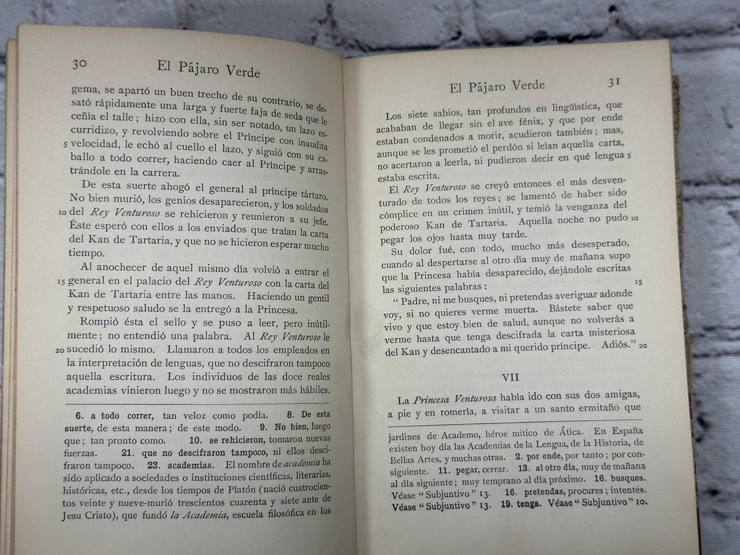 El Pajaro Verde by Juan Valera [Spanish Students· 1918]