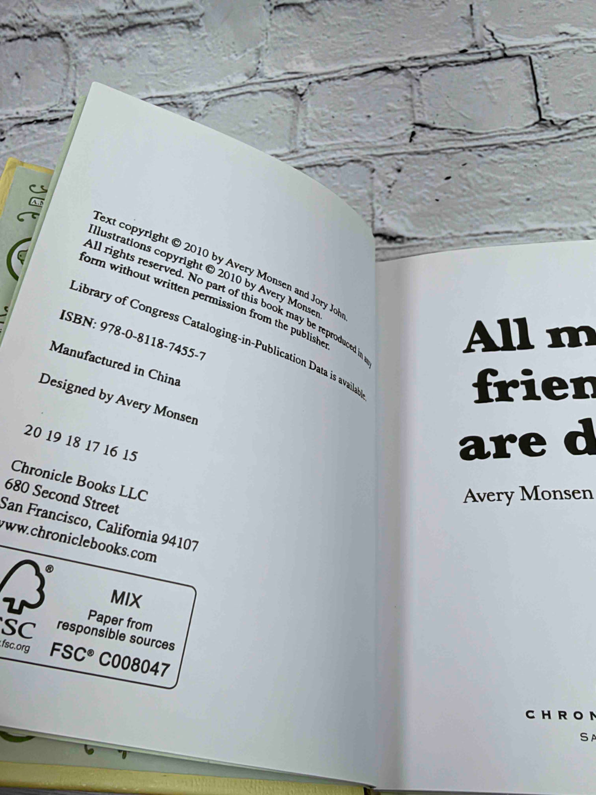 All My Friends Are Dead