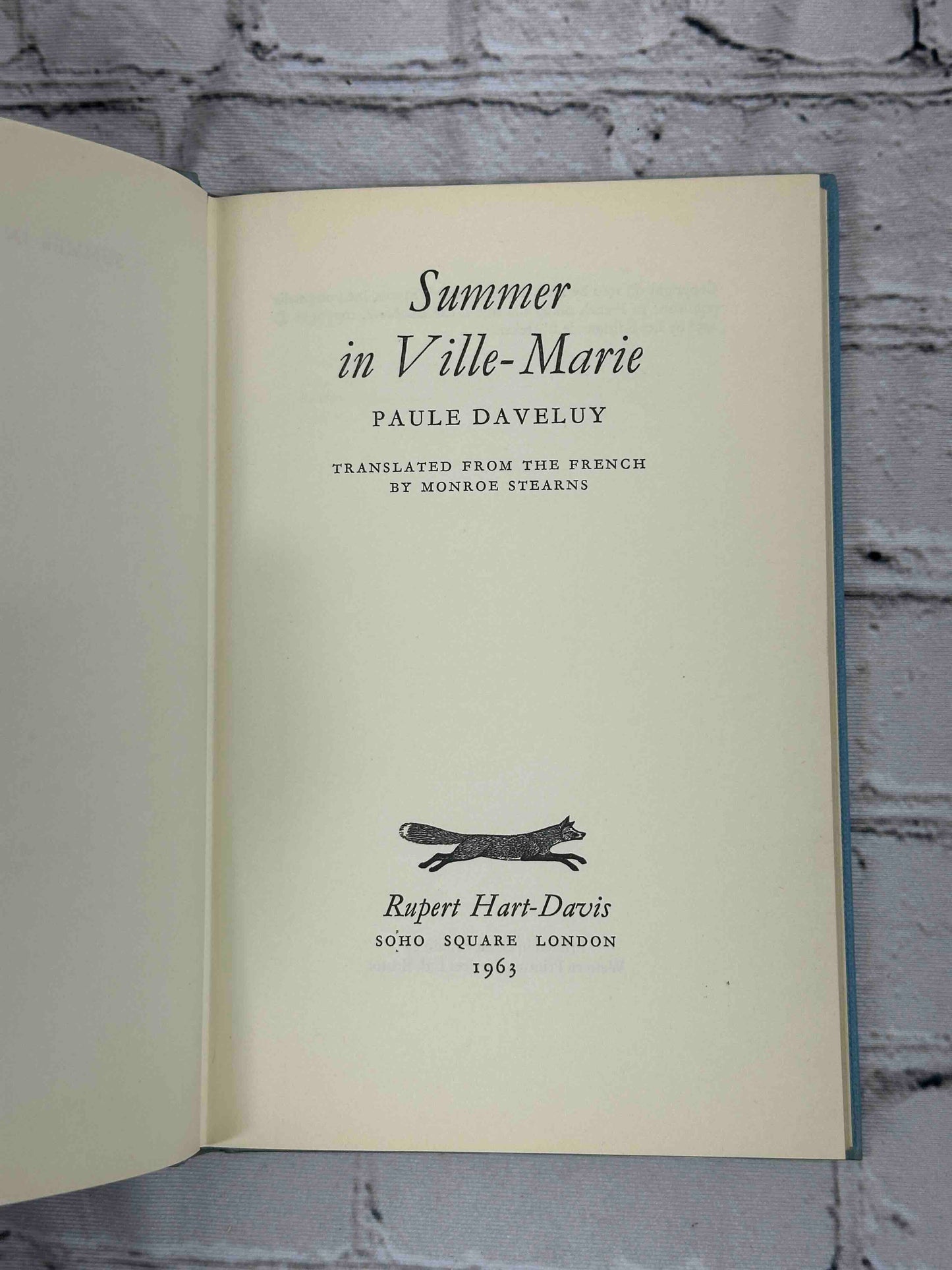 Summer in Ville-Marie