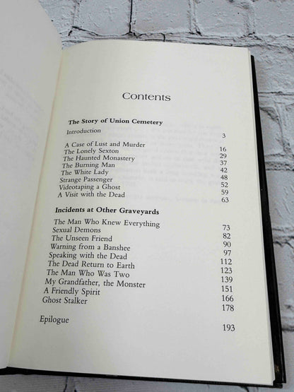 Graveyard: True Hauntings from an Old New England Cemetery (SIGNED)